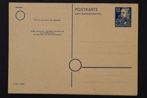 Sowj. Zone, MiNr. P 38 II, ungebraucht - 512779