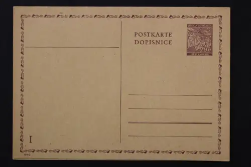 Böhmen & Mähren, MiNr. P 11, ungebraucht - 512831