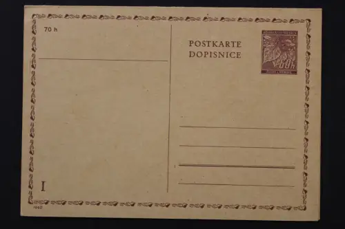 Böhmen & Mähren, MiNr. P 8, ungebraucht - 512834