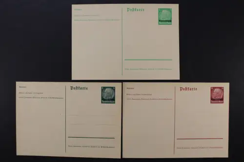 Luxemburg, MiNr. P 1-3, ungebraucht - 512845