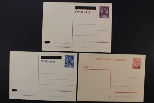 Luxemburg, MiNr. P 6-8, ungebraucht - 512843