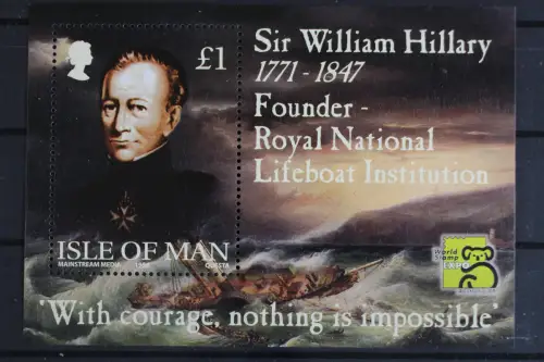 Isle of Man, Schiffe, MiNr. Block 34, postfrisch - 627926