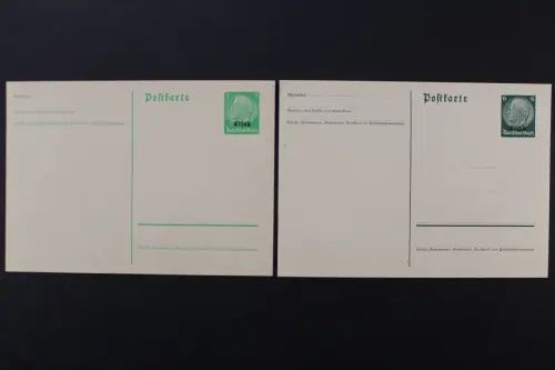 Elsass, MiNr. P 1 + P 2, ungebraucht - 512849