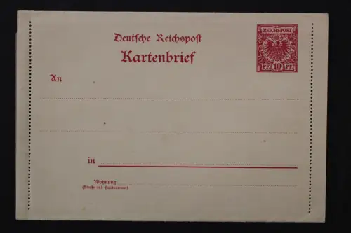 Deutsches Reich, MiNr. K 8, ungebraucht - 512864