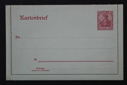 Deutsches Reich, MiNr. K 11, ungebraucht - 512862