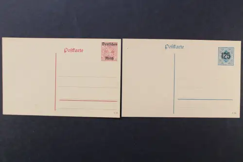 DR Dienst, MiNr. DP 13/03 + DP 14/01 für Württemberg, ungebraucht - 512850