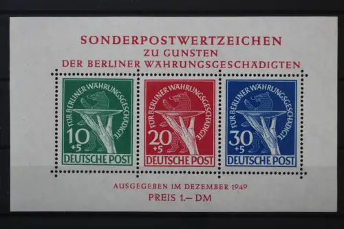 Berlin, MiNr. Block 1, postfrisch, BPP Signatur - 218903