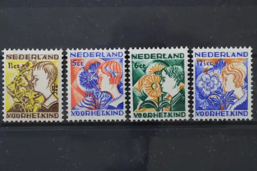 Niederlande, MiNr. 253-256 A, Falz - 218913