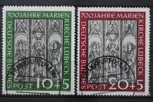 Deutschland (BRD), MiNr. 139-140, gestempelt, BPP Signatur - 218909
