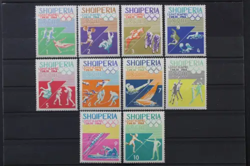 Albanien, MiNr. 859-868, postfrisch - 218965