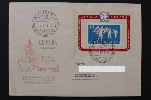 Schweiz, MiNr. Block 14, Brief - 218959