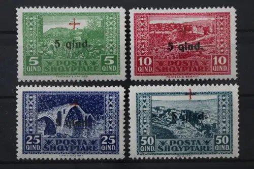 Albanien, MiNr. 96-99, Falz - 218973