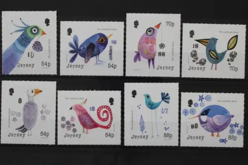 Jersey, Vögel, MiNr. 2457-2464 skl., postfrisch - 219072