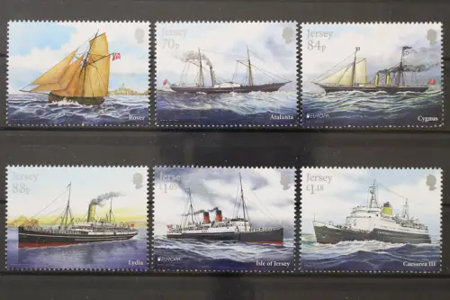 Jersey, Schiffe, MiNr. 2385-2390, postfrisch - 219093
