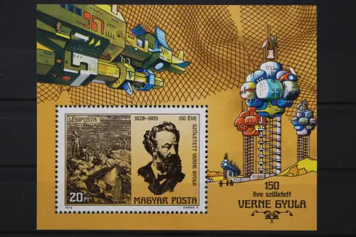 Ungarn, MiNr. Block 133 A, postfrisch - 659366