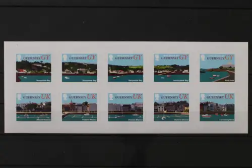 Guernsey, MiNr. 1628-1637 skl. Folienblatt, postfrisch - 219171