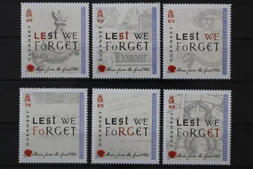 Guernsey, MiNr. 1698-1703, postfrisch - 219160