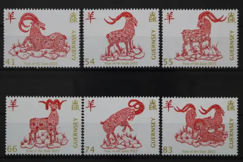 Guernsey, MiNr. 1508-1513, postfrisch - 219205