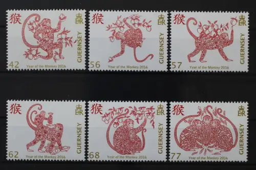 Guernsey, MiNr. 1553-1558, postfrisch - 219197