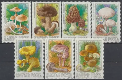 Ungarn, MiNr. 3708-3714 A, postfrisch - 73701