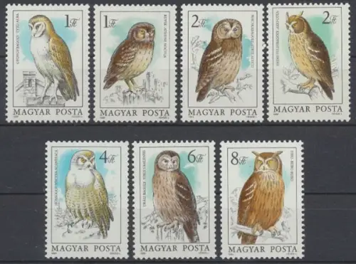 Ungarn, MiNr. 3725-3731 A, postfrisch - 73702