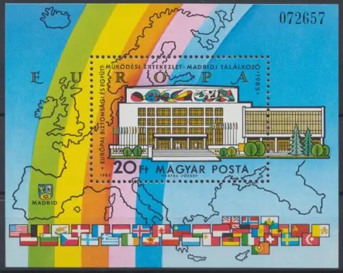 Ungarn, MiNr. Block 168 A, postfrisch - 67365