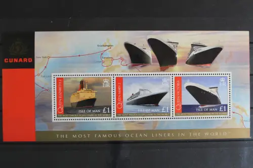 Isle of Man, Schiffe, MiNr. Block 62, postfrisch - 628283
