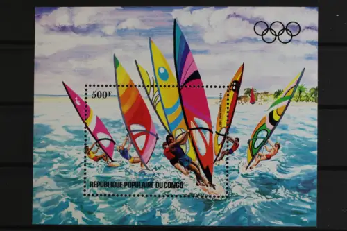 Kongo-Brazzaville, Schiffe, MiNr. Block 33, postfrisch - 628871