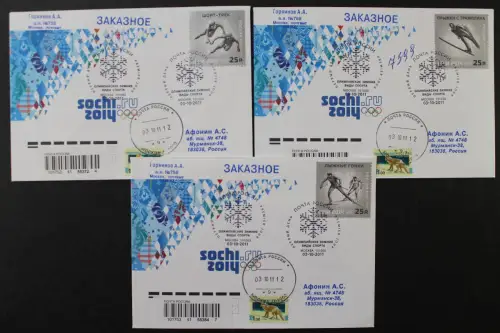 Russland, MiNr. 1761-1763 I, FDC - 219328