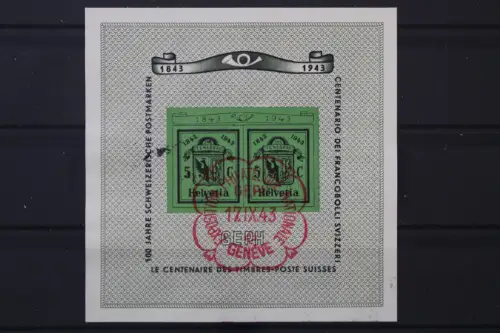 Schweiz, MiNr. Block 10, ESST - 219515