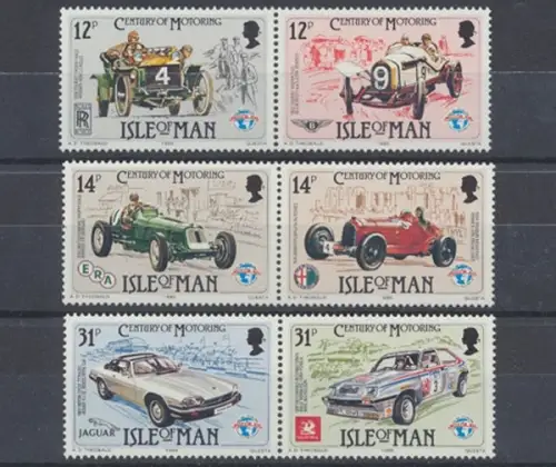 Isle of Man, MiNr. 282-287 ZD, postfrisch - 601668