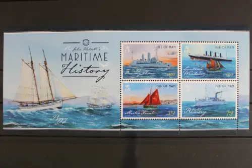 Insel Man, Schiffe, MiNr. Block 105, postfrisch - 628892