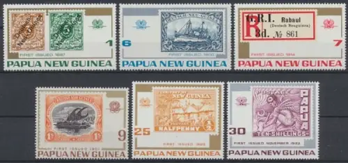 Papua Neuguinea, MiNr. 262-267, postfrisch - 694431