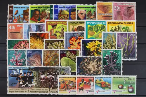 Papua Neuguinea, MiNr. 427-458, Jahrgang 1982, postfrisch - 633729