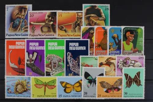 Papua Neuguinea, MiNr. 360-380, Jahrgang 1979, postfrisch - 633727