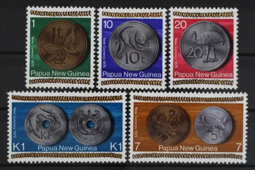 Papua Neuguinea, MiNr. 283-287, postfrisch - 633723