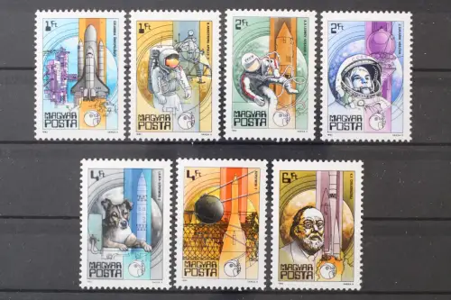 Ungarn, MiNr. 3557-3563 A, postfrisch - 219903