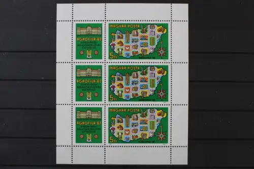 Ungarn, MiNr. 3575 A Kleinbogen, postfrisch - 219906