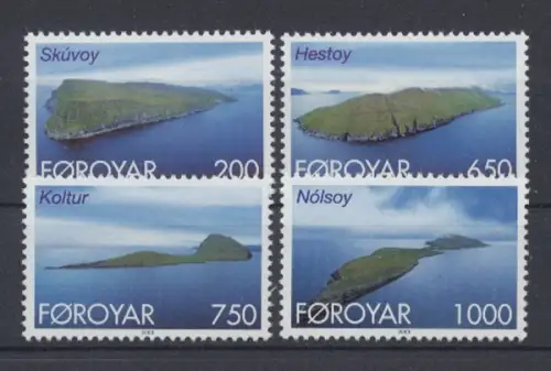 Färöer, MiNr. 381-384, postfrisch - 64301