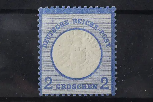 Deutsches Reich, MiNr. 20, postfrisch, BPP Fotoattest - 219914