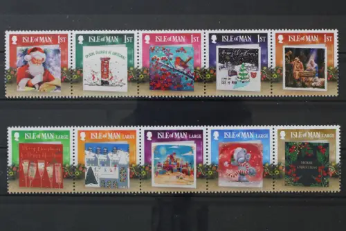 Isle of Man, MiNr. 2531-2540 Fünferstreifen, postfrisch - 219925