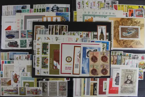 DDR, MiNr. 2478-2919 - Jahrgänge 1980-1984, Kollektion, postfrisch - 702297