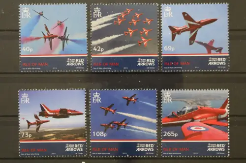 Isle of Man, Flugzeuge, MiNr. 1919-1924, postfrisch - 220030