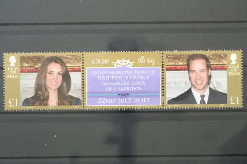 Isle of Man, MiNr. 1687-1688 II Dreierstreifen, postfrisch - 220042