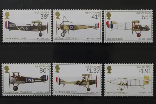 Isle of Man, Flugzeuge, MiNr. 1800-1805, postfrisch - 220053