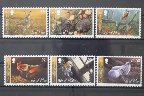Isle of Man, MiNr. 1551-1556, postfrisch - 220103
