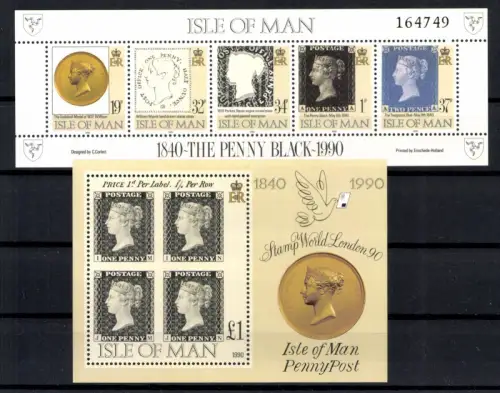 Isle of Man, MiNr. Block 12 + 13, postfrisch - 612749