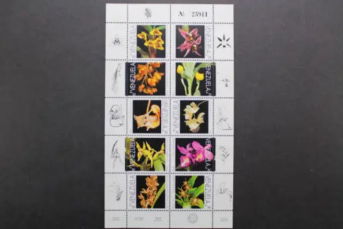 Venezuela, MiNr. 2885-2894, Kleinbogen, postfrisch - 657800