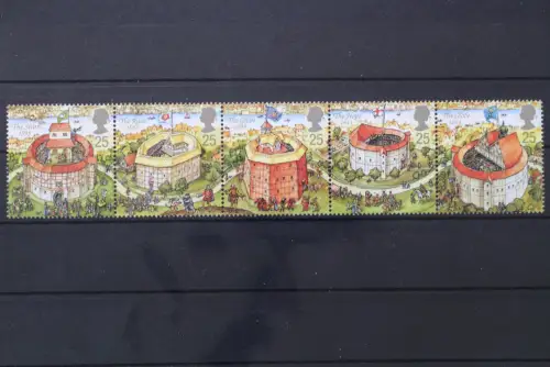 Großbritannien, MiNr. 1580-1584, Fünferstreifen, postfrisch - 655617