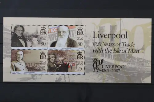 Isle of Man, Schiffe, MiNr. Block 60, postfrisch - 220132